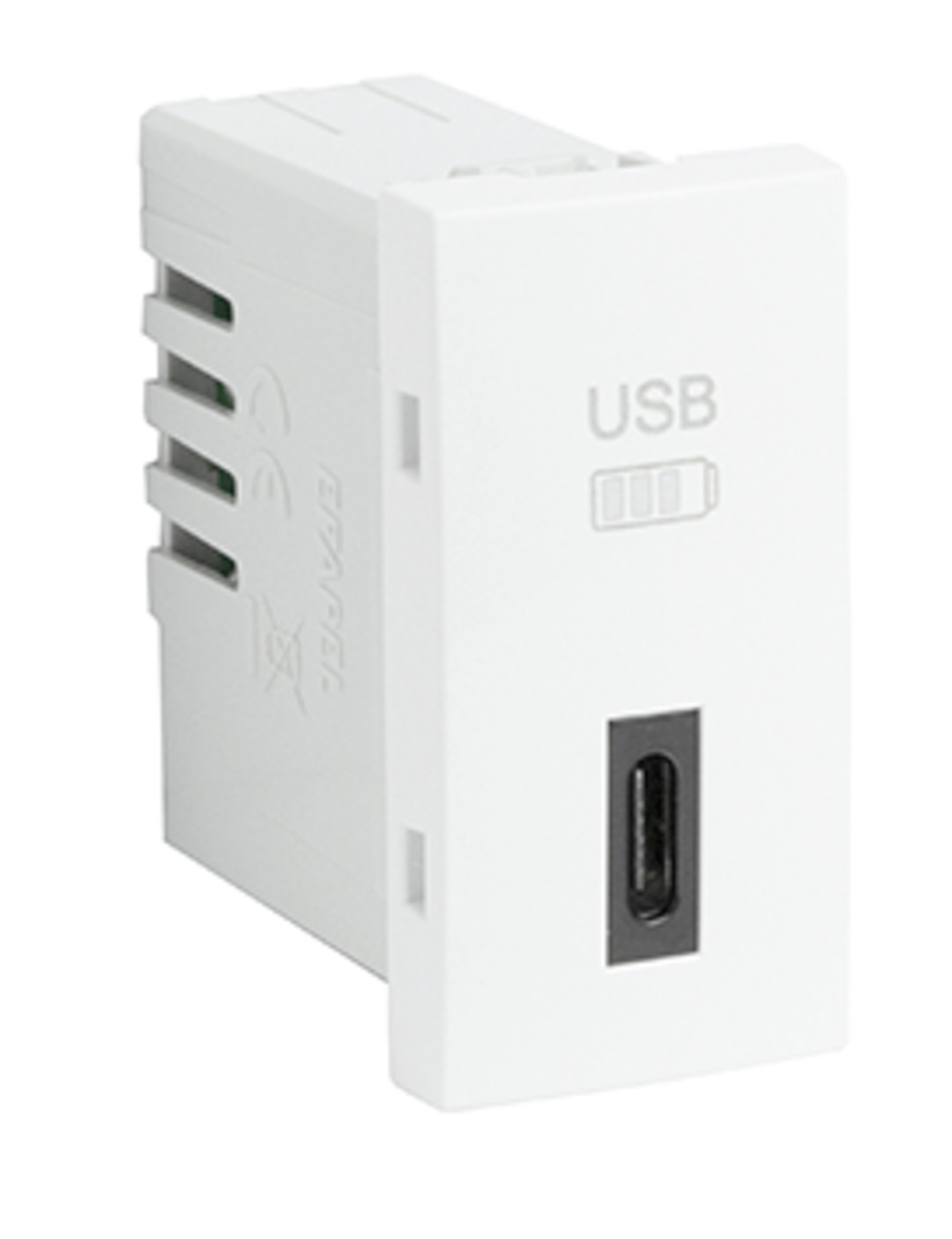Carregador USB Tipo C - 1 Módulo