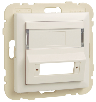 Cover Plate for Coupler for SC APC Duplex Fibre Optic Connector