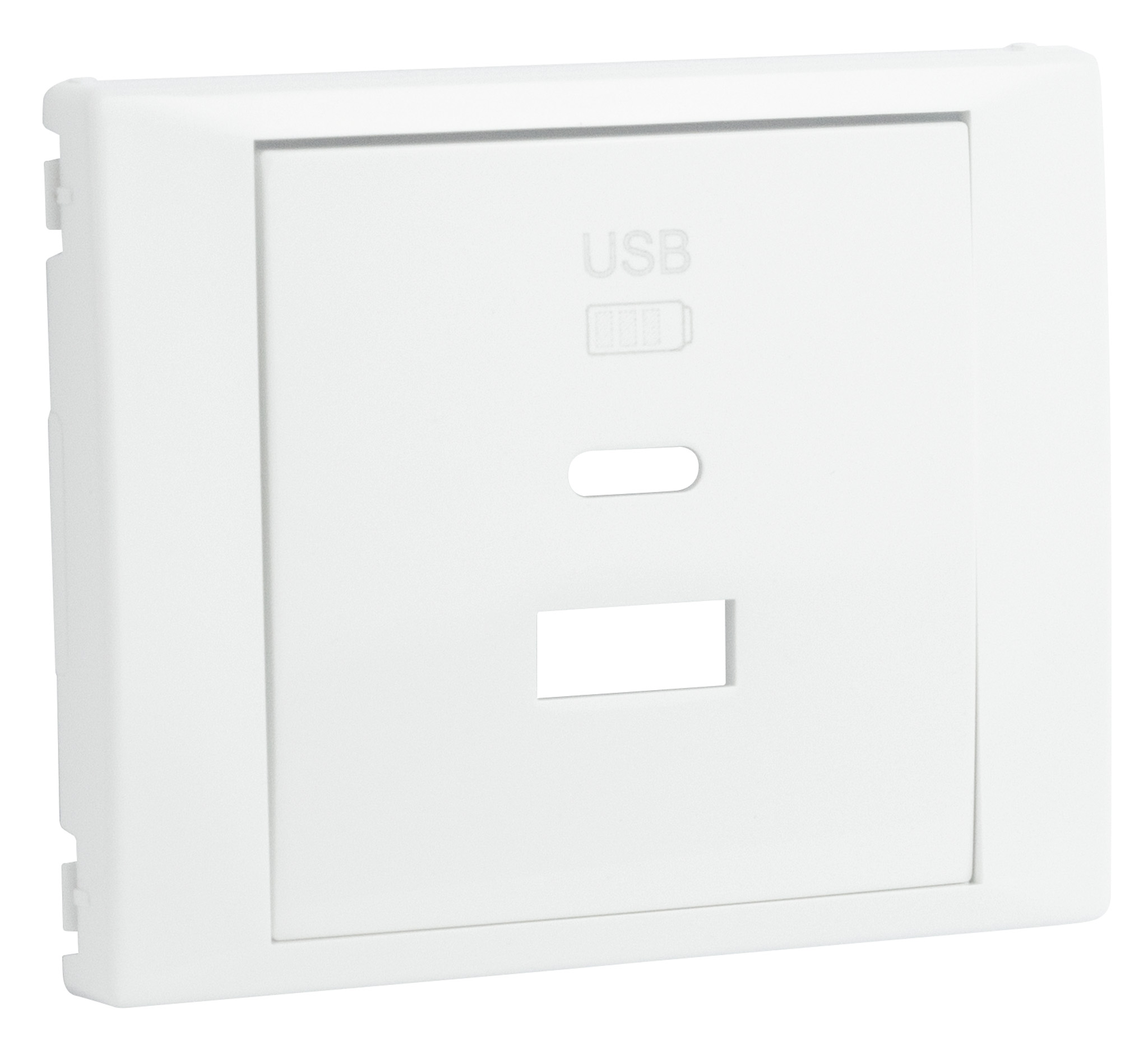 Cover Plate for USB Double Charger Type A + Type C