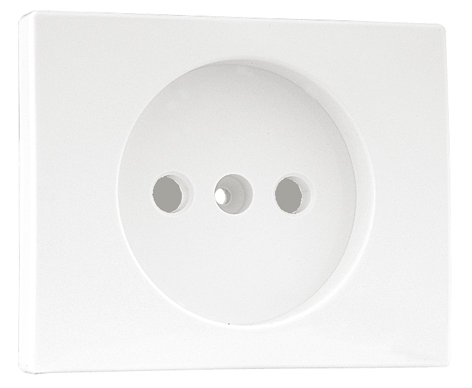 Safety Cover Plate for Single Phase Socket