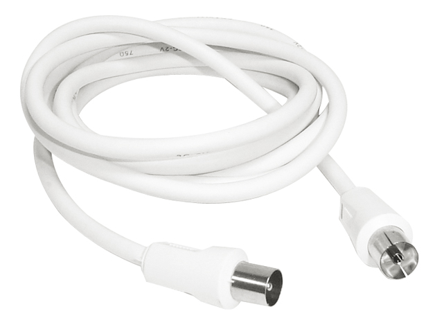 Antenna Cord with 1 Male and 1 Female Plugs (5m length)