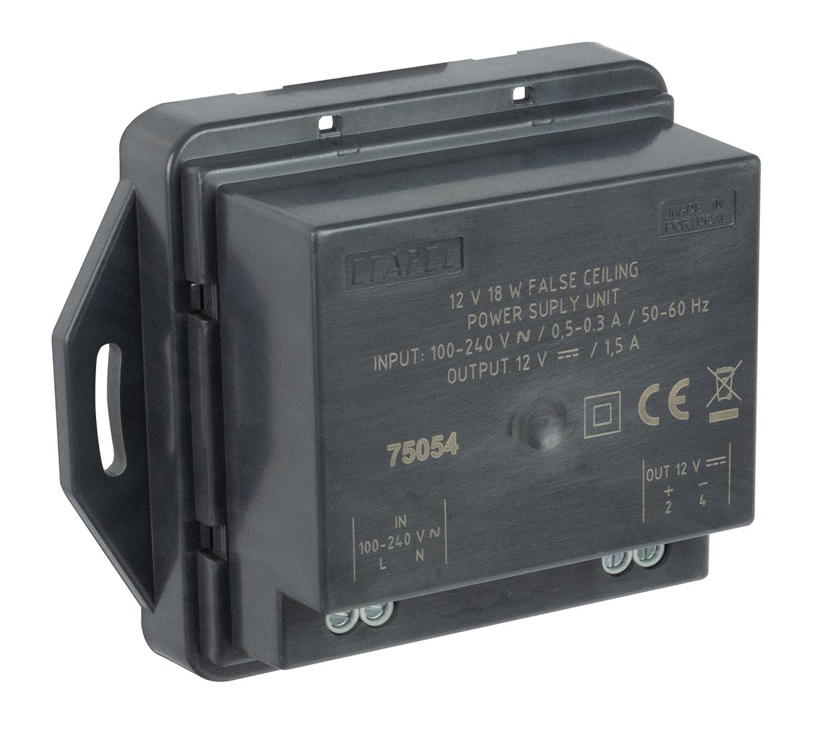 Power Supply for False Ceiling 12 V --- 18 W