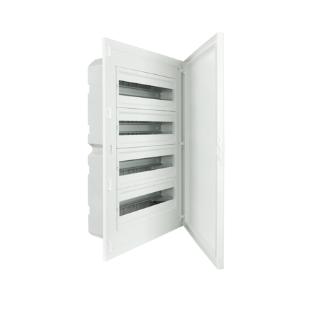 Quadro de Distribuição de Embeber de Baixa Profundidade Completo - 80 MÓDULOS (4x20)