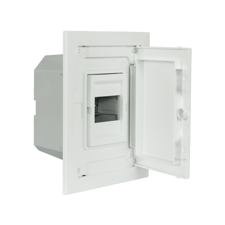 Tableau de Distribution Complet à Encastrer de Bas Perfil - 4 MODULES (1 x 4)