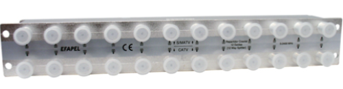 Répartiteur Coaxial 2x12 Sorties