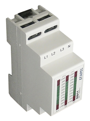 Sinalizador de Nível de Tensão Trifásico