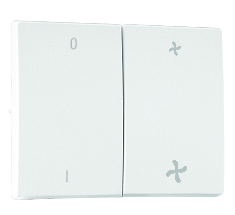 Double Rockers for Two-way Switch Fan