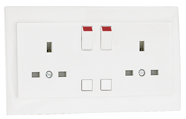 Doble Base Inglesa con Interruptor