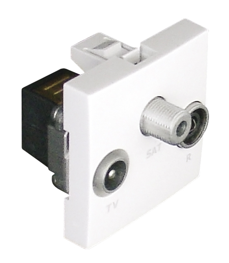 Toma R - TV - SAT Estrella - 2 Módulos