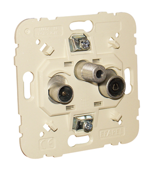 R - TV - SAT Socket (Passage)