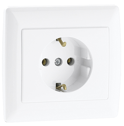 Monoblock Earth Socket (Schuko Type)