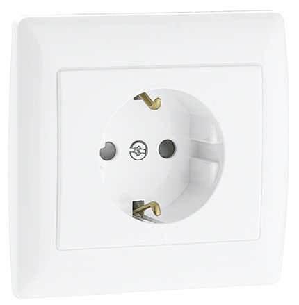 Monoblock Safety Earth Socket (Schuko Type)